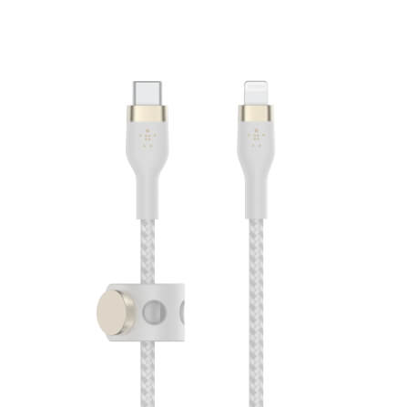 สายชาร์จ Belkin รุ่น CAA011bt2MWH USB-C to Lightning ยาว 2 เมตร สีขาว_1