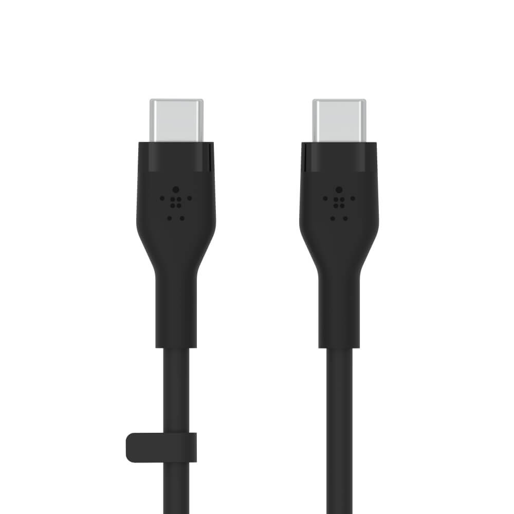 สายชาร์จ Belkin รุ่น CAB009bt1MBK  USB-C to USB-C สายซิลิโคนเกรดพิเศษ สีดำ_1
