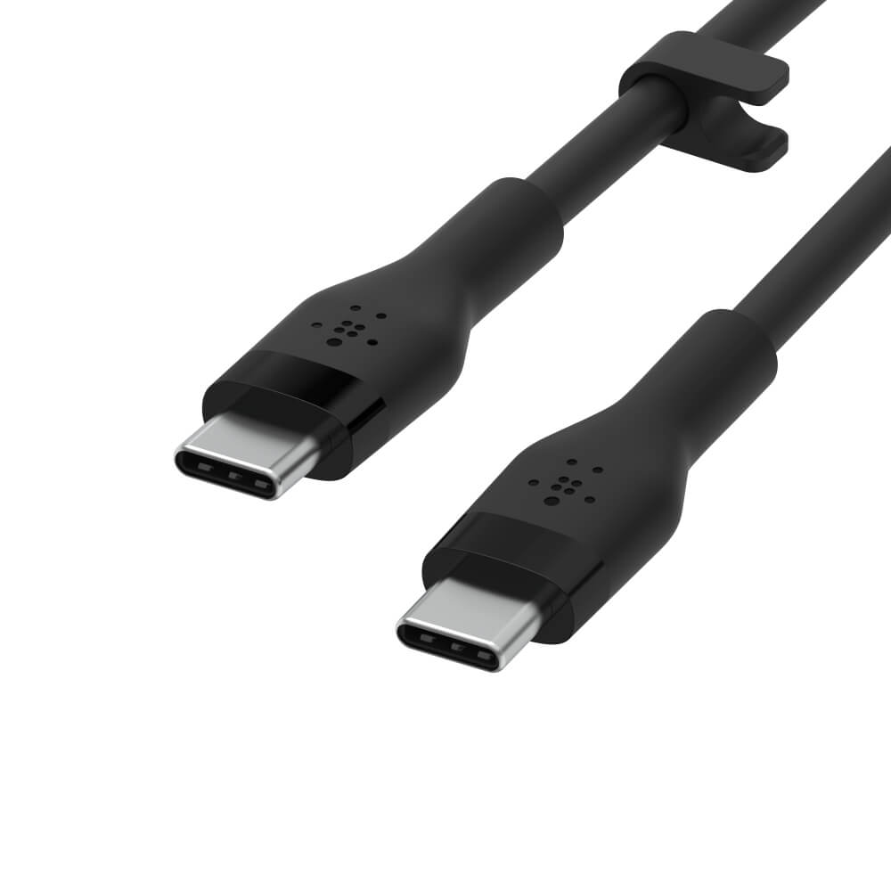 สายชาร์จ Belkin รุ่น CAB009bt1MBK  USB-C to USB-C สายซิลิโคนเกรดพิเศษ สีดำ_2