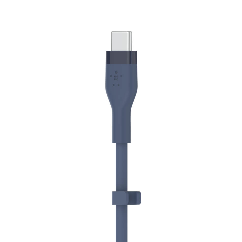 สายชาร์จ Belkin รุ่น CAB009bt1MBL USB-C to USB-C  สายซิลิโคนเกรดพิเศษ สีน้ำเงิน_3