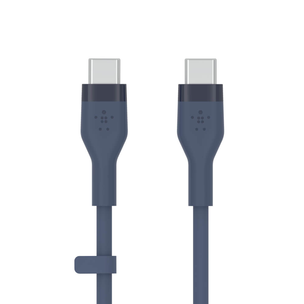 สายชาร์จ Belkin รุ่น CAB009bt1MBL USB-C to USB-C  สายซิลิโคนเกรดพิเศษ สีน้ำเงิน_1