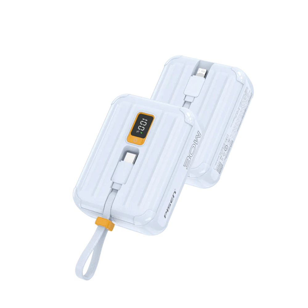 แบตเตอรี่สำรอง Pisen TS-D364-BLU 10,000mAh Power Tiny 30W สีน้ำเงิน_0