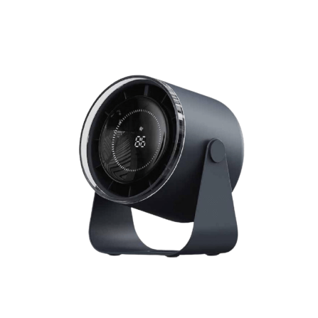 พัดลมตั้งโต๊ะ UVOLT รุ่น UVHF11-BLK สีดำ พร้อมแบตเตอรี่ในตัว_0