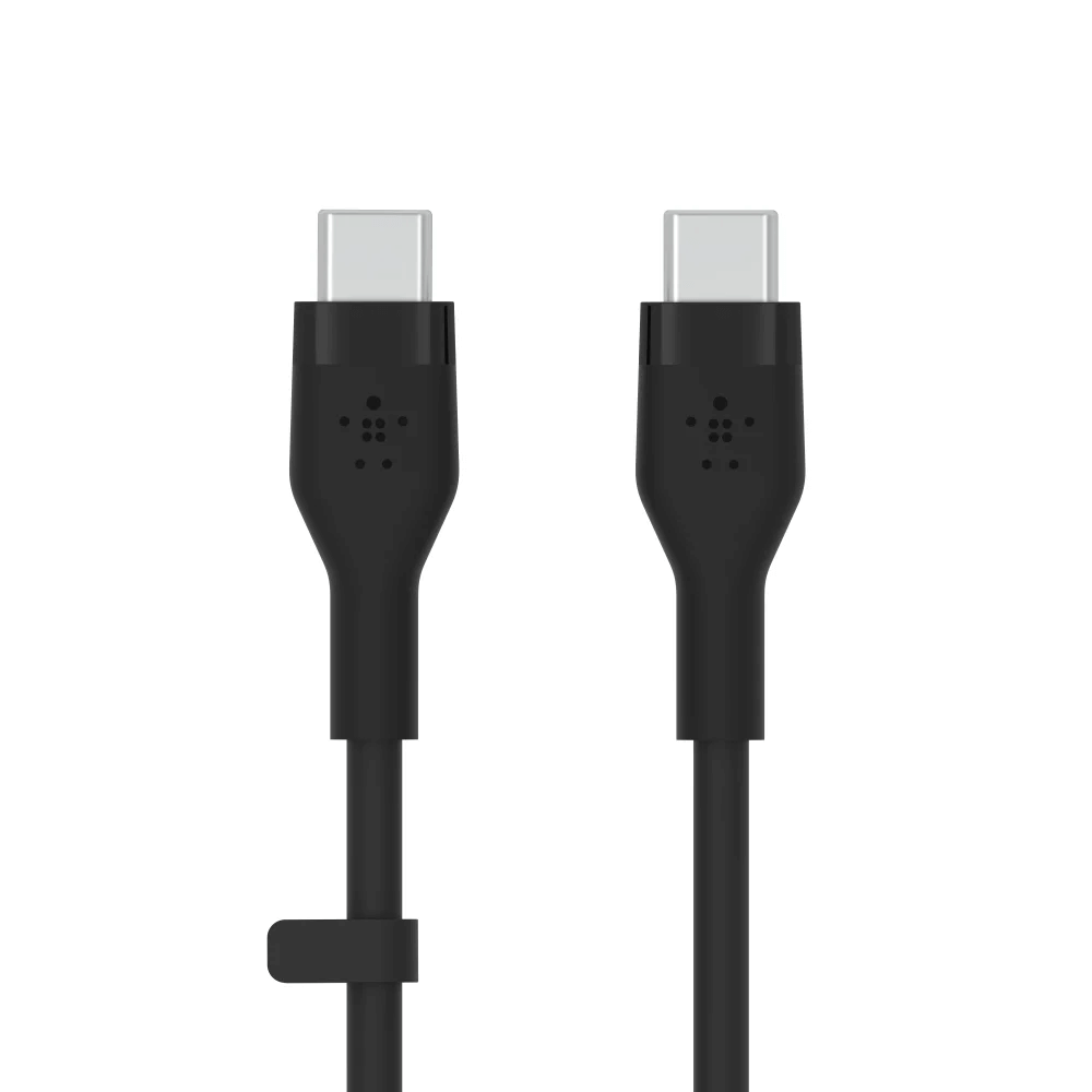 สายชาร์จ Belkin รุ่น CAB009bt1MBK  USB-C to USB-C สายซิลิโคนเกรดพิเศษ สีดำ
