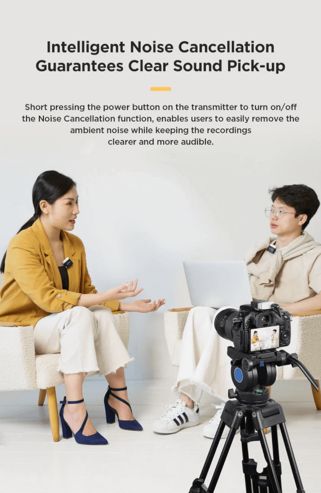 ไมโครโฟนไร้สาย BOYA MICROPHONE BOYA BY-M1V3