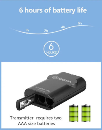 ไมโครโฟนไร้สาย BOYA MICROPHONE BOYA BY-WM4 PRO K5_5