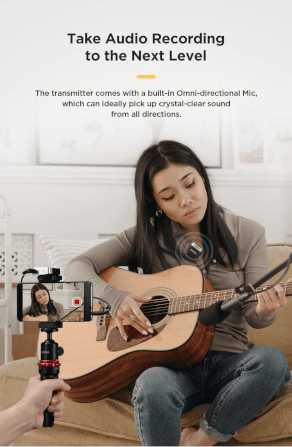 ไมโครโฟนไร้สาย BOYA MICROPHONE BOYA BY-M1V3_6