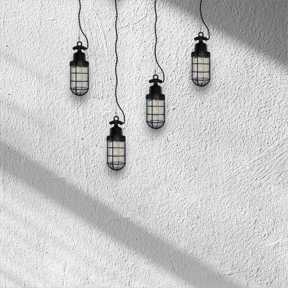 ไฟช่อ Yfactory LP020057 สีดำ 1 หัว