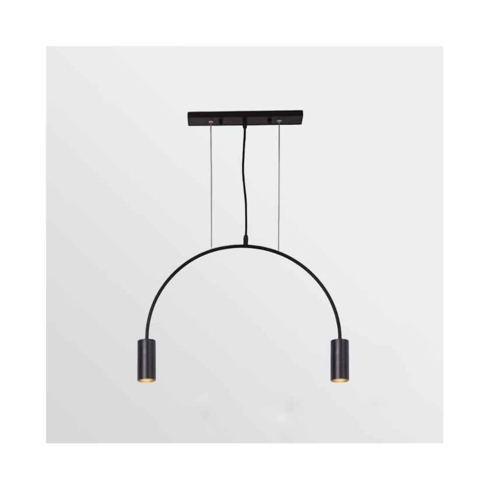 ไฟช่อ Yfactory LP009996 ขนาด 65x42x150 ซม. สีดำ 2 หัว