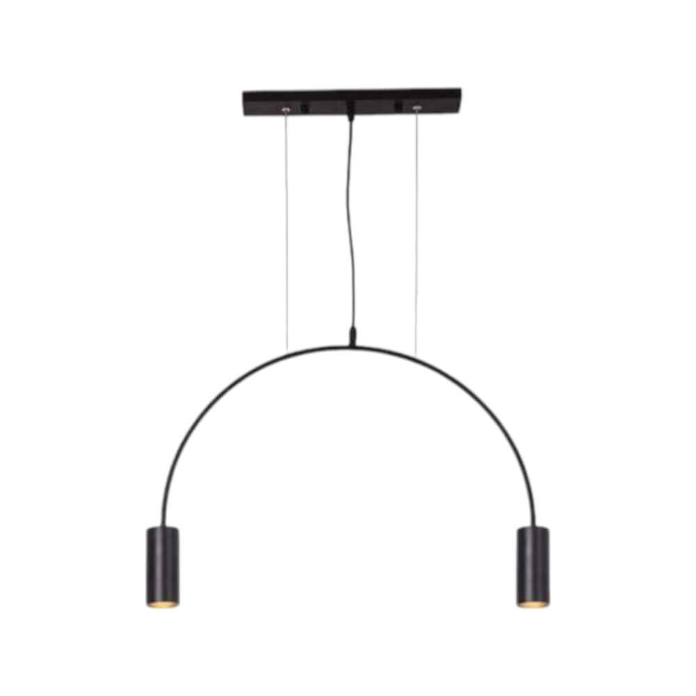 ไฟช่อ Yfactory LP009996 ขนาด 65x42x150 ซม. สีดำ 2 หัว