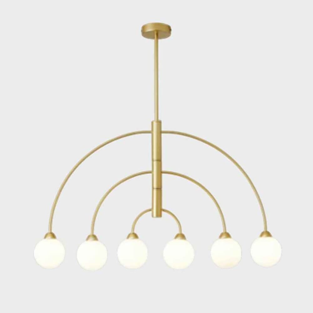 ไฟช่อ Yfactory LP110314 ขนาด 84x10x50 ซม. สีทอง 6 หัว