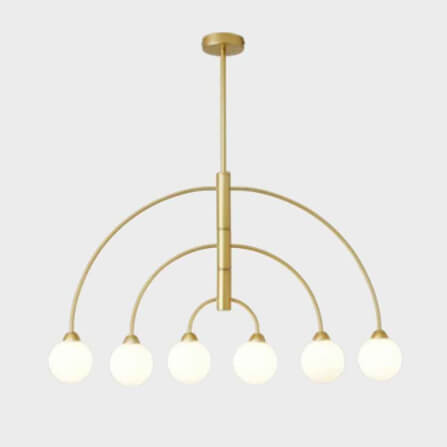 ไฟช่อ Yfactory LP110314 ขนาด 84x10x50 ซม. สีทอง 6 หัว_4