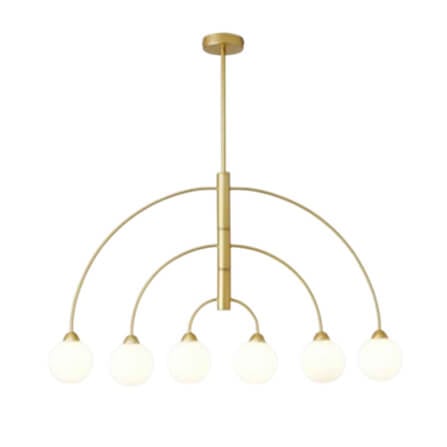 ไฟช่อ Yfactory LP110314 ขนาด 84x10x50 ซม. สีทอง 6 หัว_0