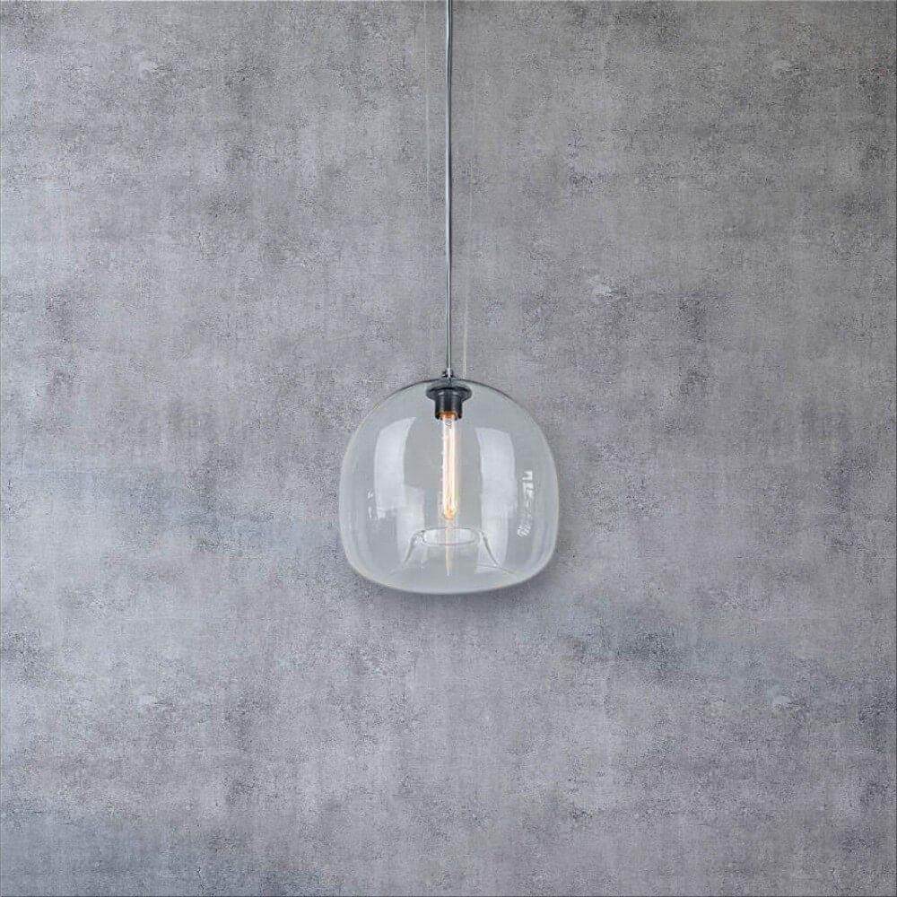 โคมไฟช่อ Yfactory LP000036 ขนาด 33x150 ซม. สีแก้วใส