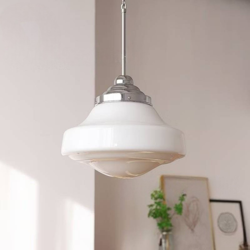 โคมไฟช่อ Yfactory LP122865 สีโครเมี่ยม /ขาว 1 หัว 