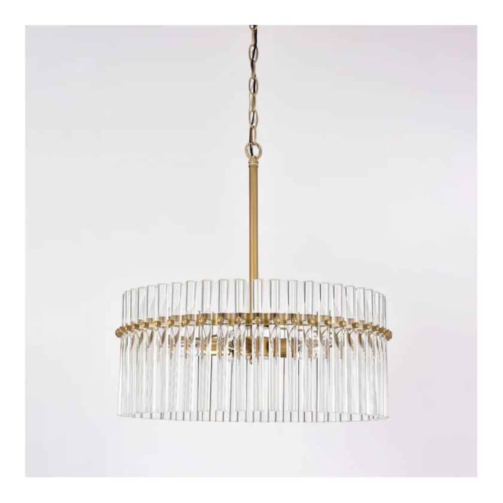 โคมไฟระย้า YFACTORY 50X50XH5 ซม. สีทองเหลือง_2