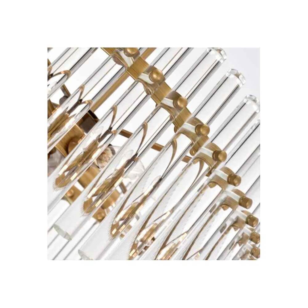 โคมไฟระย้า YFACTORY 50X50XH5 ซม. สีทองเหลือง_4