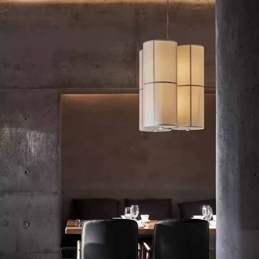 ไฟช่อ YFACTORY วัสดุผ้าสีขาวเสริมด้วยโครงเหล็ก ขนาด 40X45X35H ซม. 1 หัว