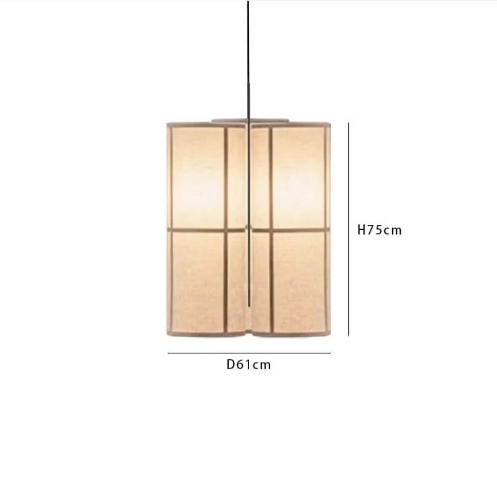 ไฟช่อ YFACTORY วัสดุผ้าสีขาวเสริมด้วยโครงเหล็ก ขนาด 40X45X35H ซม. 1 หัว