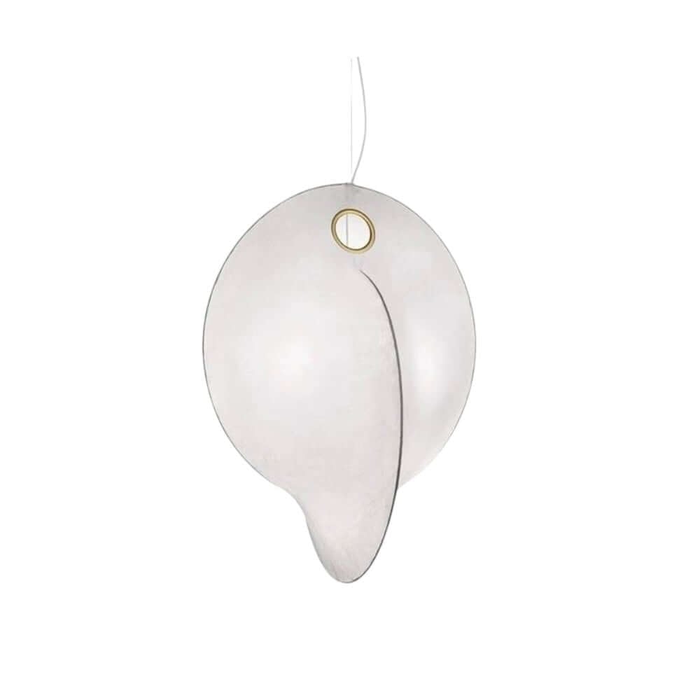 ไฟช่อ YFACTORY วัสดุผ้าไหมเคลือบบนโครงเหล็กคาร์บอน ขนาด 80X80XH100CM. สีขาว 1 หัว