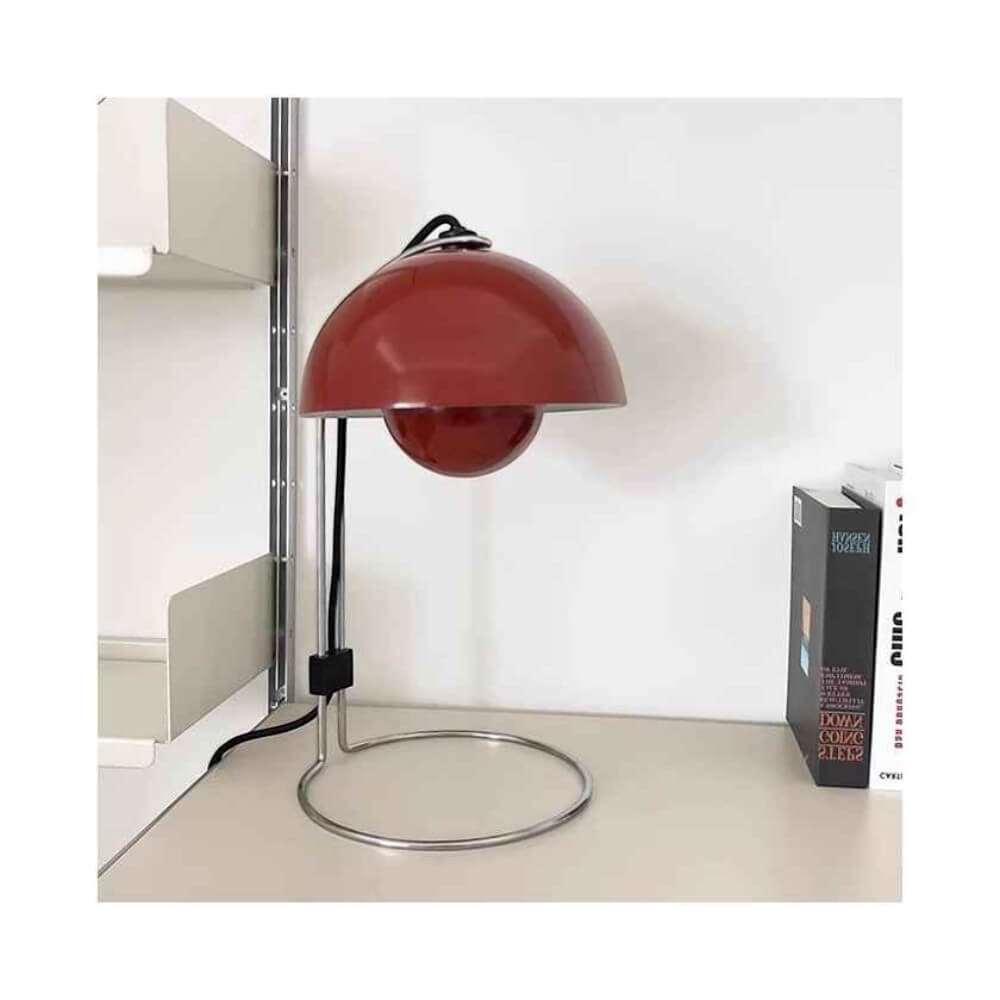 โคมไฟตั้งโต๊ะ YFACTORY LT122587 ขนาด 23x35x42 ซม. สีเบอร์กันดี