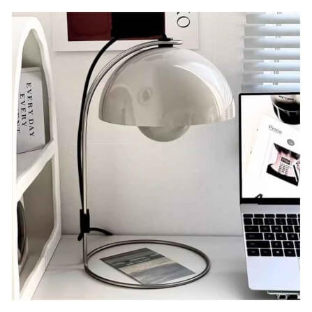 โคมไฟตั้งโต๊ะ YFACTORY LT122585 ขนาด 23x35x42 ซม. สีเทา_7