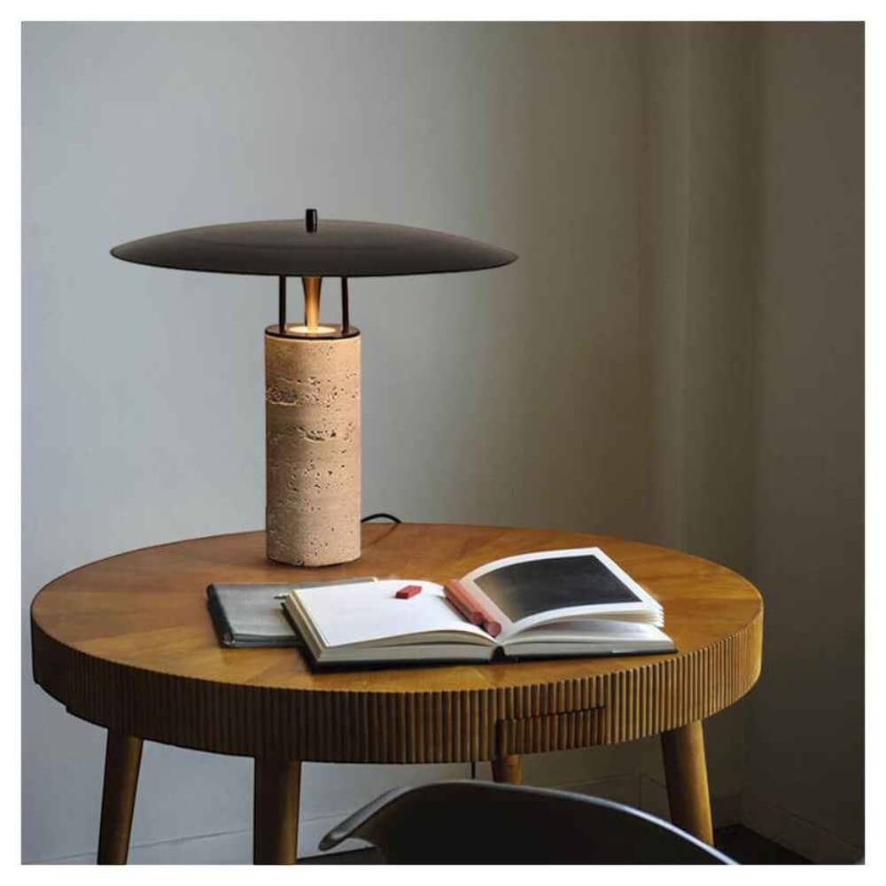 โคมไฟตั้งโต๊ะ YFACTORY รุ่น LT117057 ขนาด 40x40x40 ซม. สีดำ