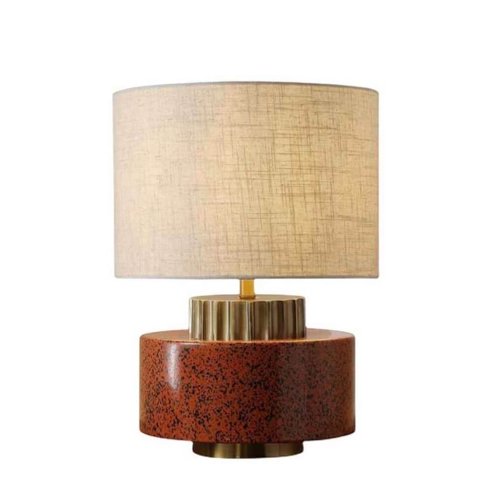 โคมไฟตั้งโต๊ะ YFACTORY รุ่น LT121372 ขนาด 33x33x45 ซม. สีแดง