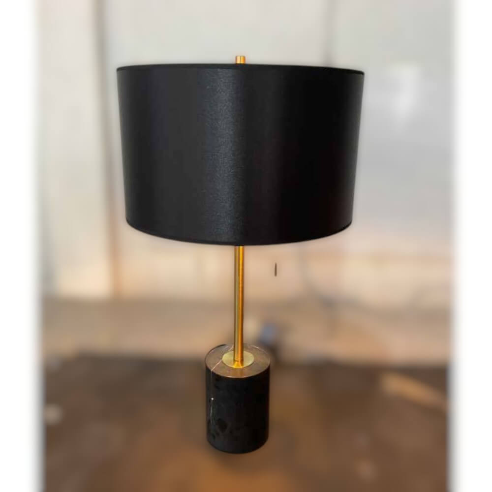 โคมไฟตั้งโต๊ะ YFACTORY รุ่น LT121891 ขนาด 38x38x69 ซม. สีดำ