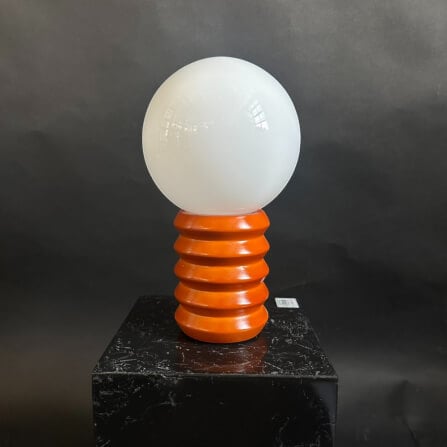 โคมไฟตั้งโต๊ะ YFACTORY รุ่น LT113690 ขนาด 15x15x26ซม. สีส้ม_4