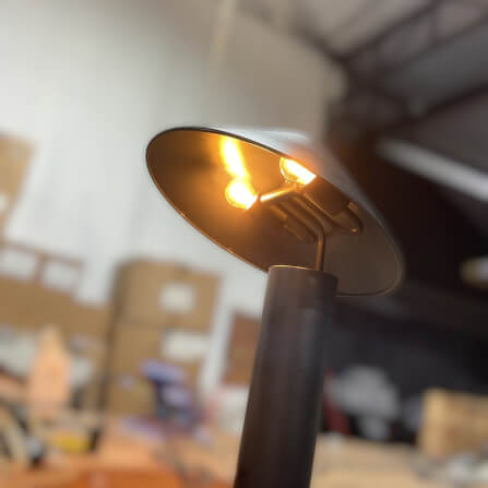 โคมไฟตั้งโต๊ะ YFACTORY รุ่น LT120338  ขนาด 38x38x50 ซม. สีดำ_2