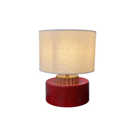 โคมไฟตั้งโต๊ะ YFACTORY รุ่น LT121372 ขนาด 33x33x45 ซม. สีแดง_2