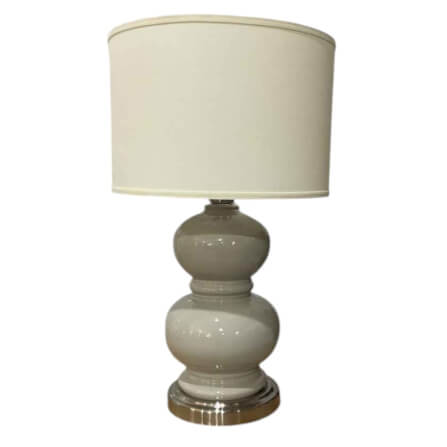 โคมไฟตั้งโต๊ะ YFACTORY รุ่น LT121430 ขนาด 40x40x65 ซม. สีเทา_0