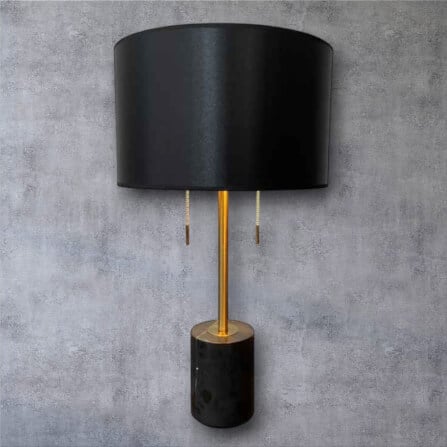 โคมไฟตั้งโต๊ะ YFACTORY รุ่น LT121891 ขนาด 38x38x69 ซม. สีดำ_5