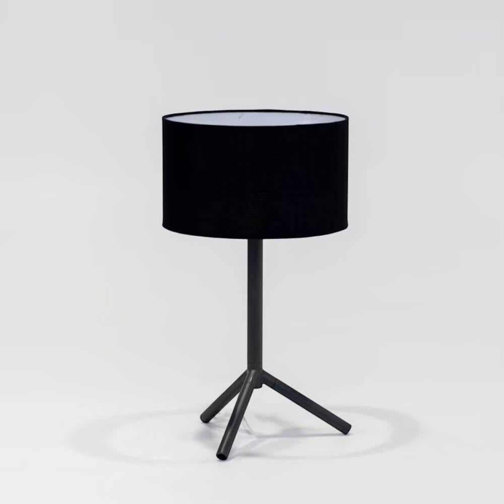 โคมไฟตั้งโต๊ะ YFACTORY รุ่น LT000068 ขนาด 30X30X54 ซม. สีเทา/โป๊ะโคมสีดำ_2