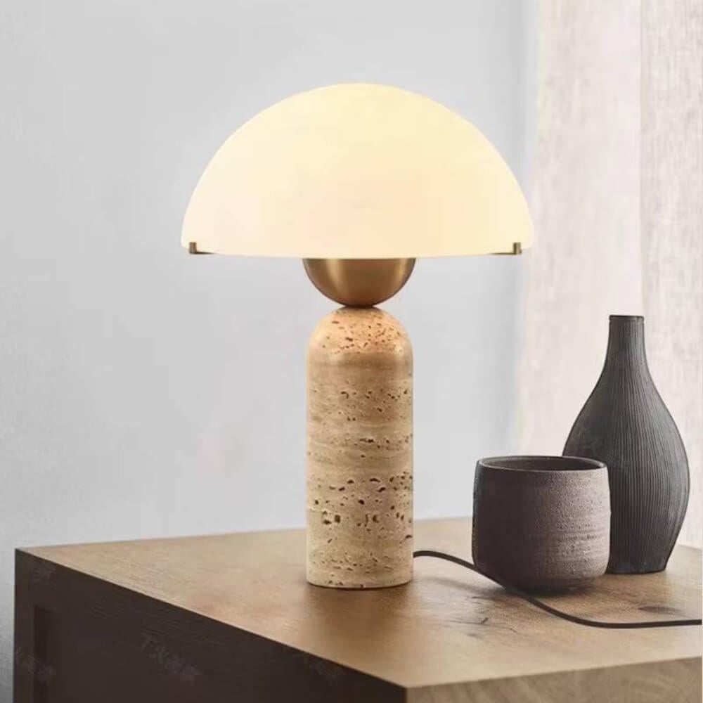 โคมไฟตั้งโต๊ะ YFACTORY รุ่น LT115045 ขนาด 30x30x45 ซม. สีขาว_5