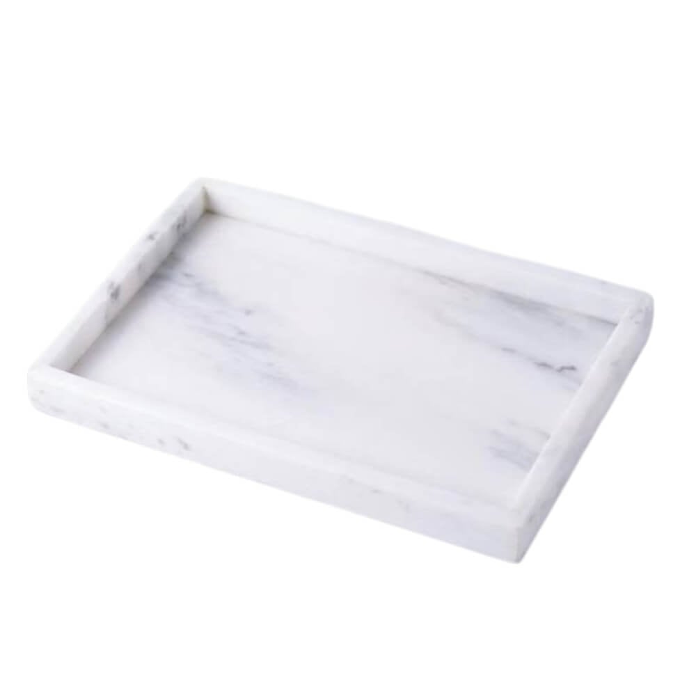 ถาดตกแต่งบ้าน YFACTORY ST002920 ขนาด 30X20X3 ซม. สีขาว
