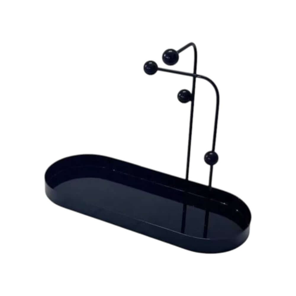 ถาดตกแต่งบ้าน YFACTORY ST009662 ขนาด 30X30X30ซม. สีดำ