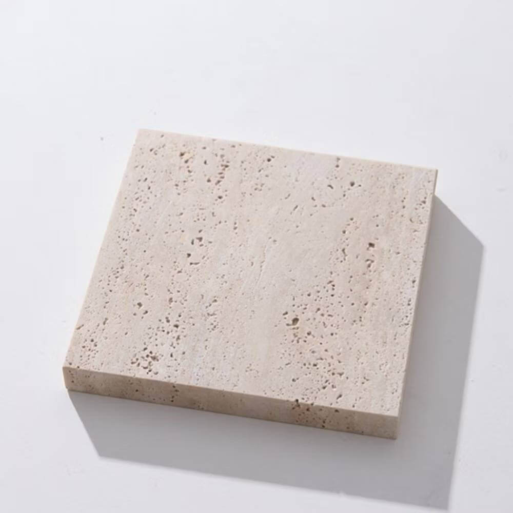 ถาดตกแต่งบ้าน YFACTORY ST112188 ขนาด 20X20X1.5 ซม. สีเบจ