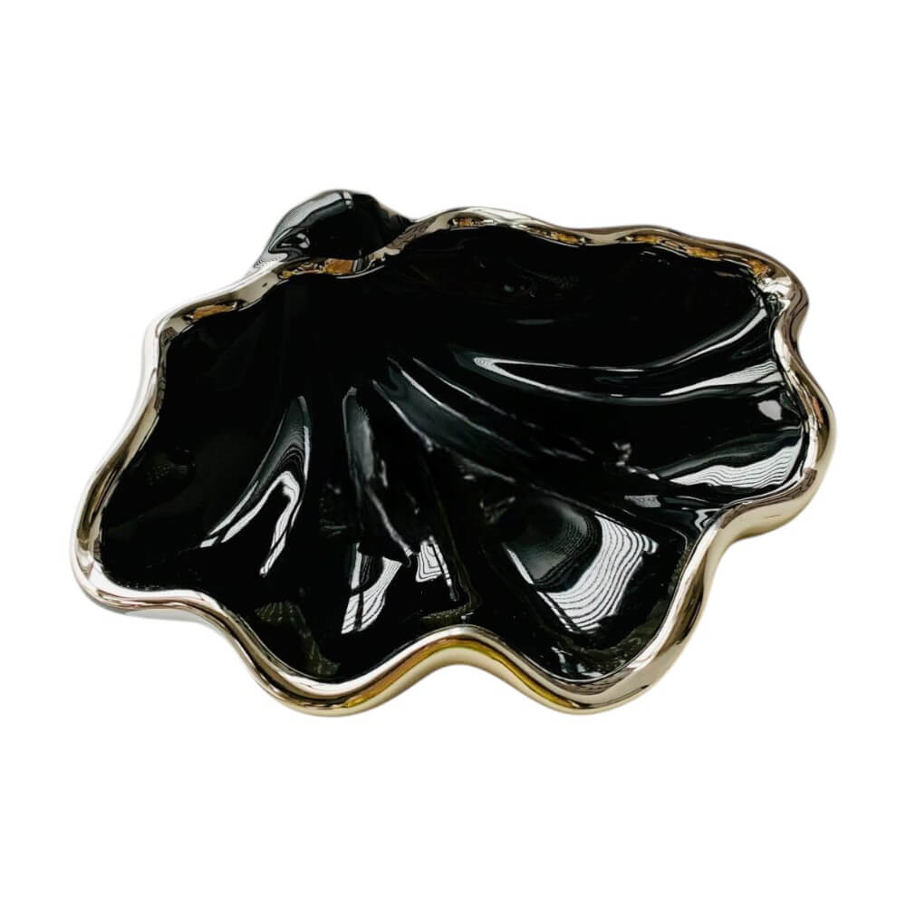 ถาดตกแต่งบ้าน YFACTORY ST118011 ขนาด 20X16X5 ซม. สีดำ