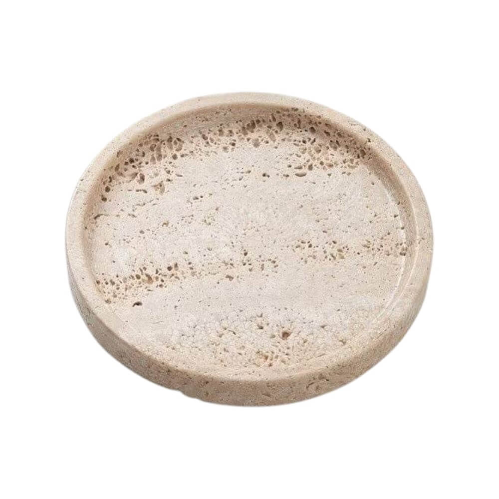 ถาดตกแต่งบ้าน YFACTORY ST122170 ขนาด 20X2.5 ซม. สีเบจ