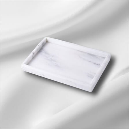 ถาดตกแต่งบ้าน YFACTORY ST002920 ขนาด 30X20X3 ซม. สีขาว_2