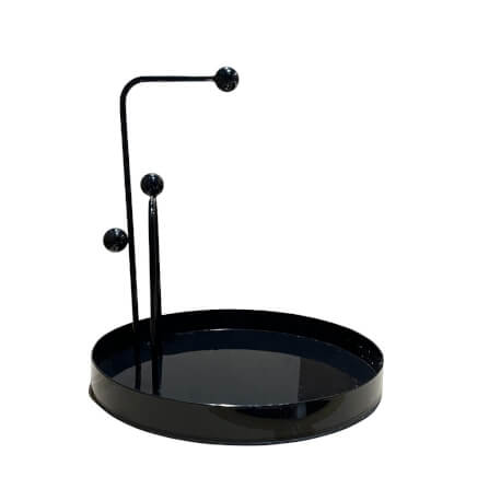 ถาดตกแต่งบ้าน YFACTORY ST009661 ขนาด 30X30X32 ซม. สีดำ_1