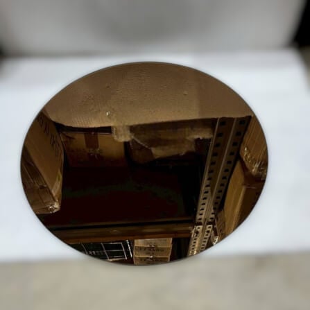 ถาดตกแต่งบ้าน YFACTORY ST113845 ขนาด DIA 40X0.5 ซม. สีน้ำตาล_1