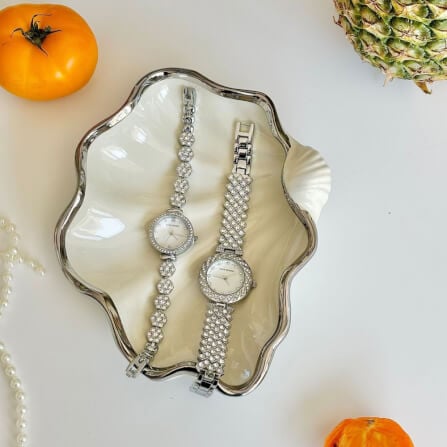 ถาดตกแต่งบ้าน YFACTORY ST118012 ขนาด 20X16X5 ซม. สีเบจ_2