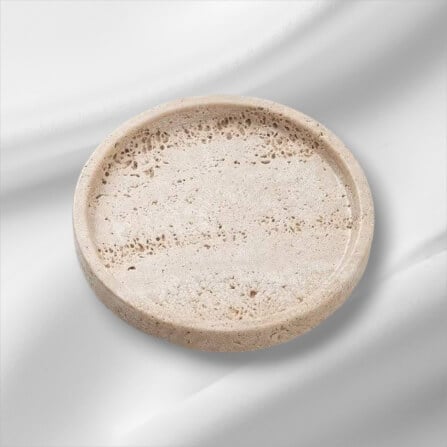 ถาดตกแต่งบ้าน YFACTORY ST122170 ขนาด 20X2.5 ซม. สีเบจ_1