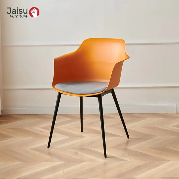 เก้าอี้พลาสติก Jaisu รุ่น 8099 ขนาด 81 ซม. สีส้ม_5