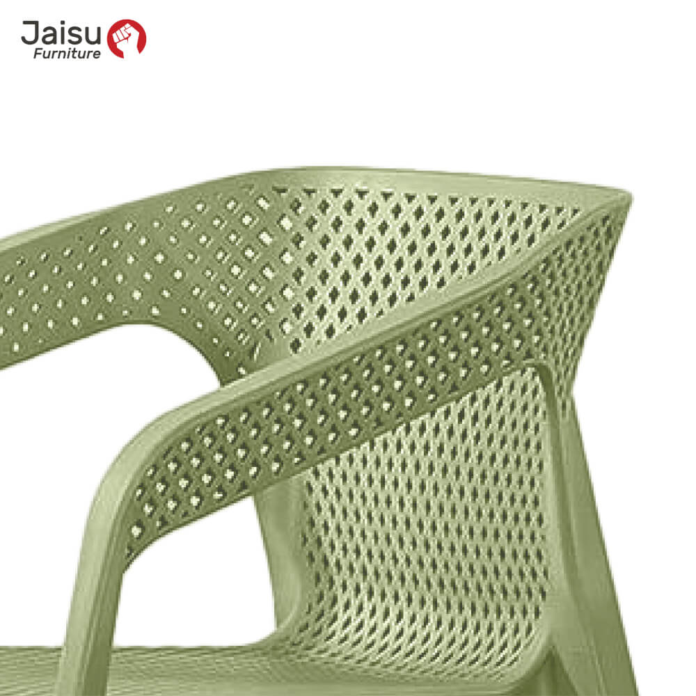 เก้าอี้พลาสติก Jaisu รุ่น 8313 ขนาด 74 ซม. สีเขียว