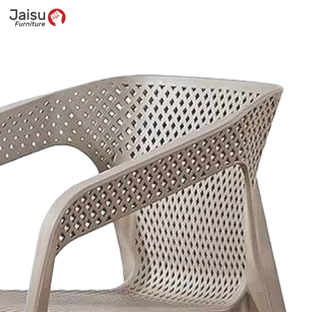 เก้าอี้พลาสติก Jaisu รุ่น 8313 ขนาด 74 ซม. สีกากี