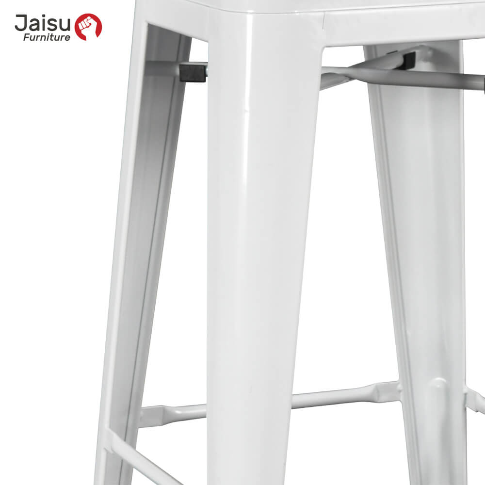 เก้าอี้บาร์ Jaisu รุ่น 8004 ขนาด 94 ซม. สีขาว